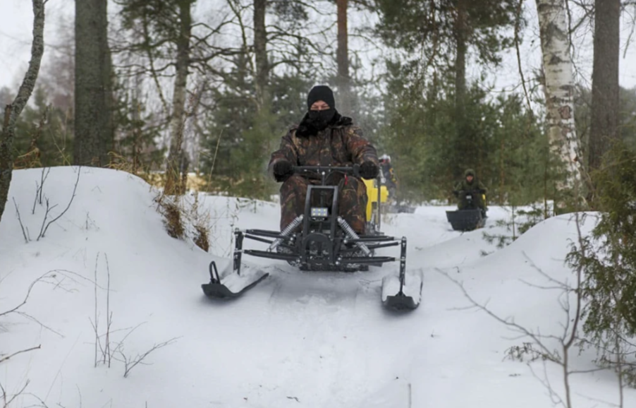Мотобуксировщик РЫБАК PKD. PSD 9 л.с. (длинная база 1430мм) в Димитровграде Мотобуксировщик РЫБАК PKD. PSD 9 л.с. (длинная база 1430мм) в Димитровграде