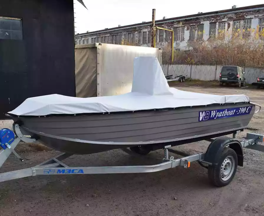 Алюминиевая лодка Wyatboat-390 C в Димитровграде Алюминиевая лодка Wyatboat-390 C в Димитровграде