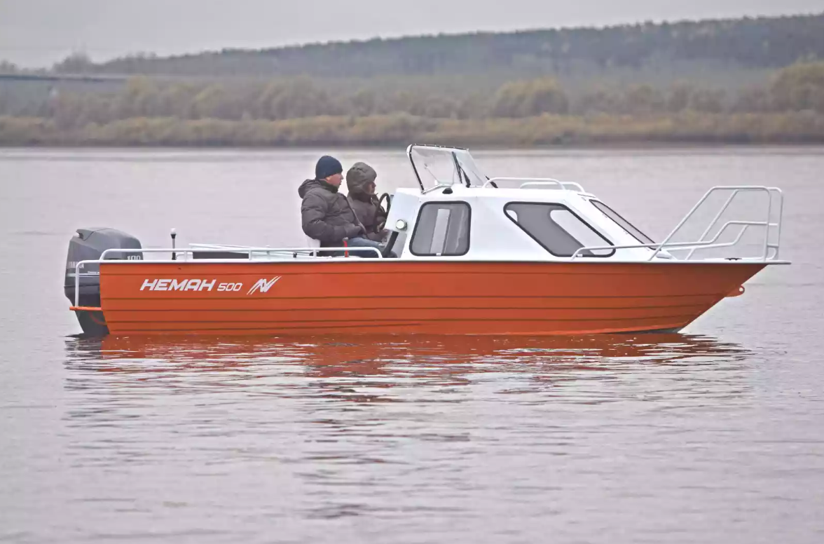 Алюминиевый катер Неман-500 (каютный) в Димитровграде