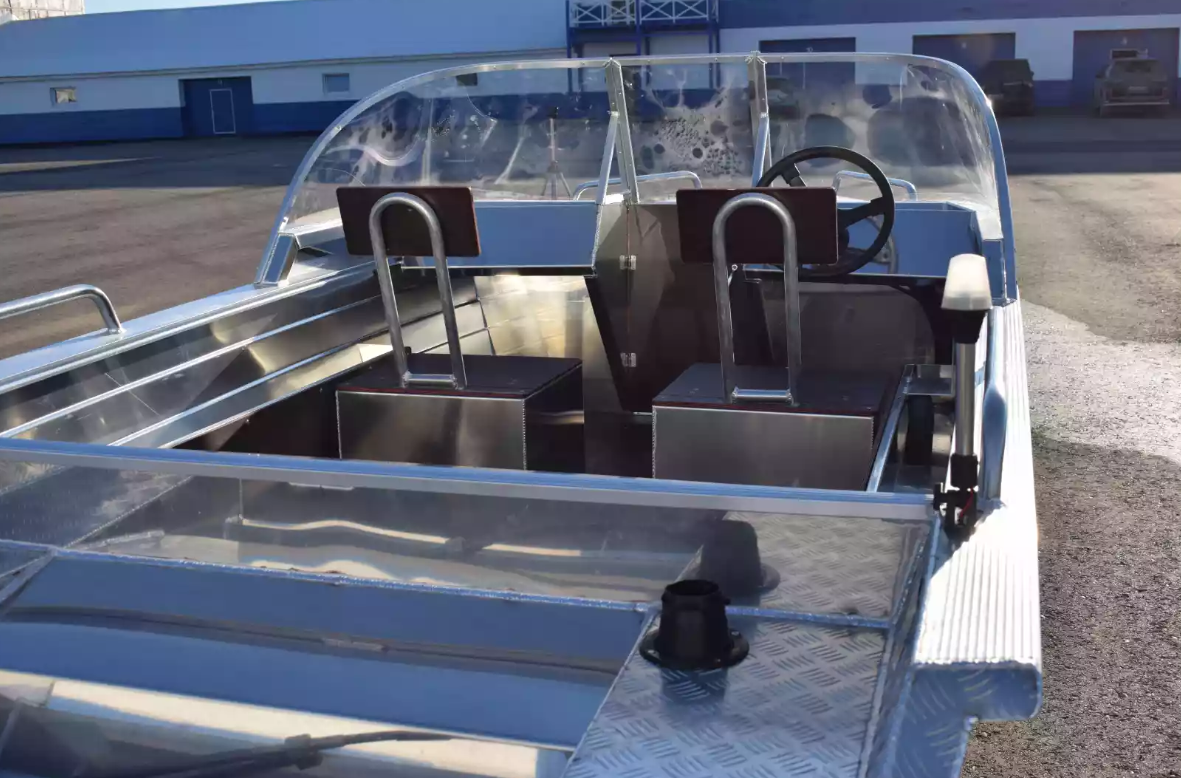 Алюминиевый катер Wyatboat-460 DCM NEW в Димитровграде Алюминиевый катер Wyatboat-460 DCM NEW в Димитровграде
