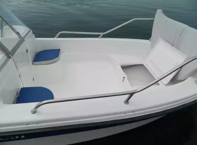 Стеклопластиковый катер Wyatboat-430 DCM (тримаран) в Димитровграде Стеклопластиковый катер Wyatboat-430 DCM (тримаран) в Димитровграде