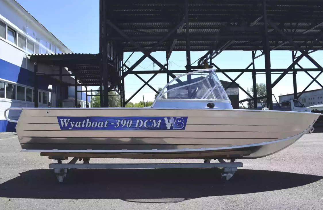 Алюминиевая лодка Wyatboat-390 DCM в Димитровграде Алюминиевая лодка Wyatboat-390 DCM в Димитровграде