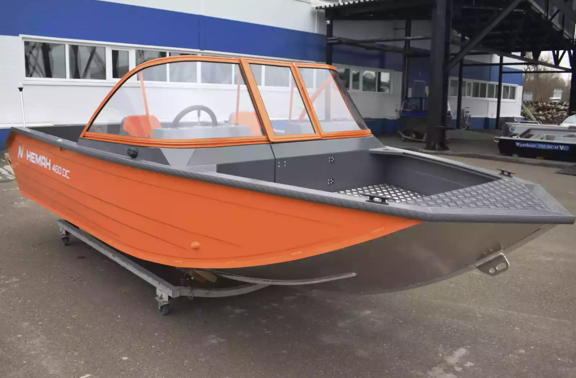 Алюминиевый катер Неман-480 DCM FISH в Димитровграде Алюминиевый катер Неман-480 DCM FISH в Димитровграде