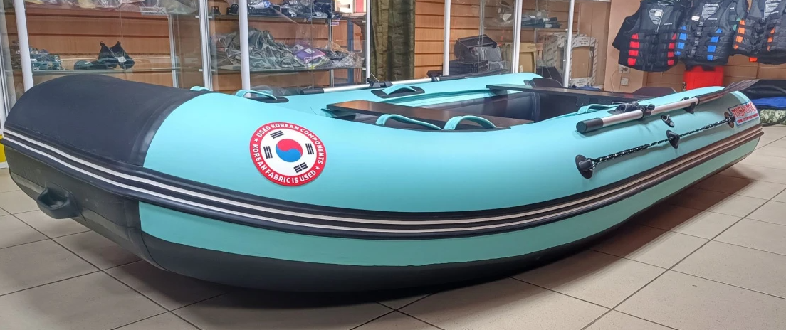 КОМПЛЕКТ ЛОДКА MISHIMO LITE 335 + МОТОР 9,8 Л.С. в Димитровграде