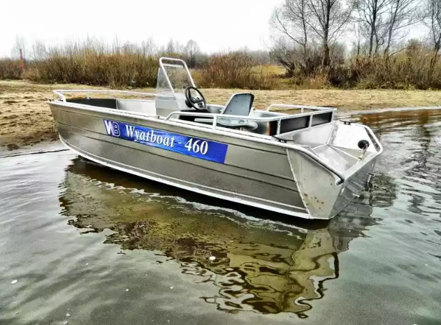 Алюминиевый катер Wyatboat-460 C в Димитровграде Алюминиевый катер Wyatboat-460 C в Димитровграде
