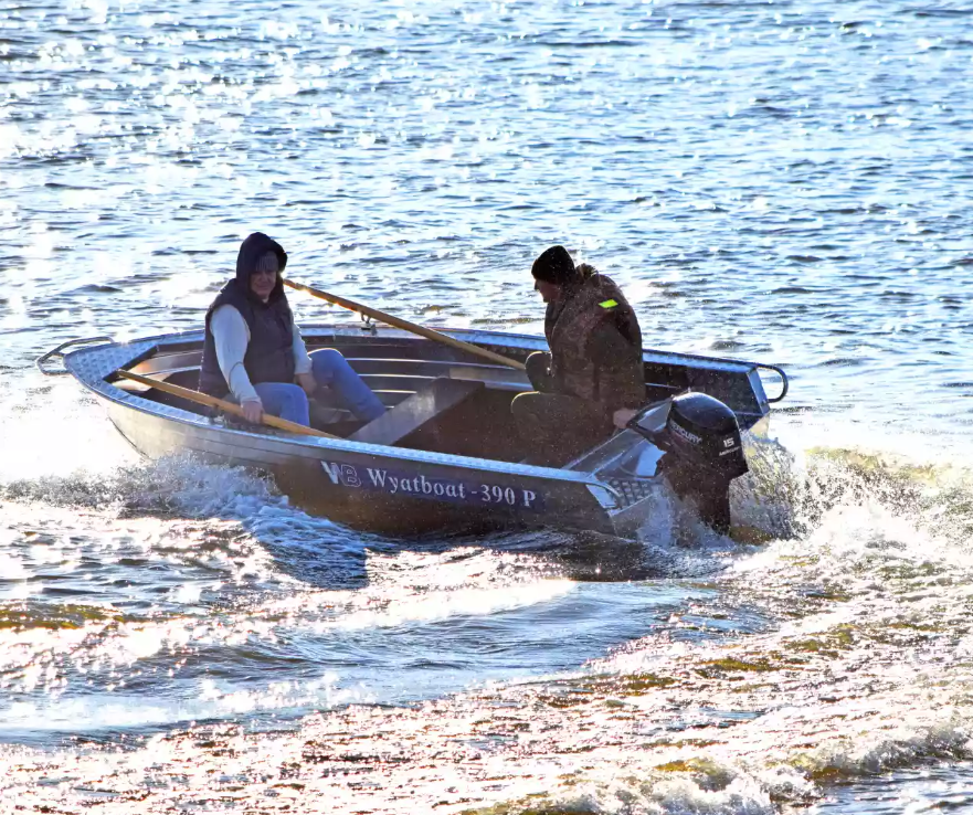 Алюминиевая лодка Wyatboat-390 P в Димитровграде Алюминиевая лодка Wyatboat-390 P в Димитровграде