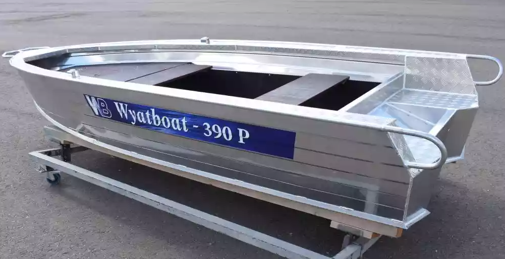 Алюминиевая лодка Wyatboat-390Р Fish в Димитровграде Алюминиевая лодка Wyatboat-390Р Fish в Димитровграде