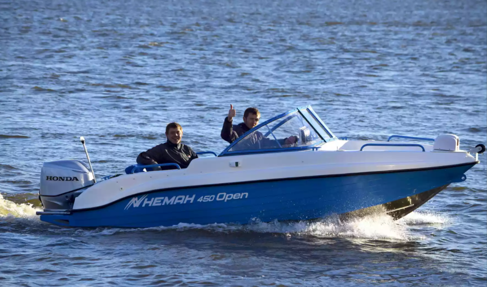 Комбинированный катер Neman-450 Open в Димитровграде Комбинированный катер Neman-450 Open в Димитровграде