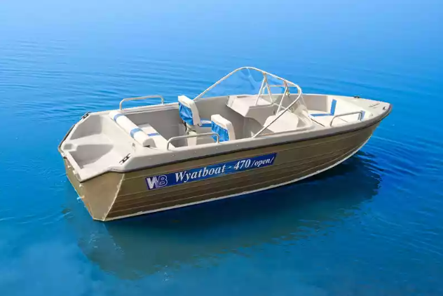Комбинированный катер Wyatboat-470 Open в Димитровграде Комбинированный катер Wyatboat-470 Open в Димитровграде