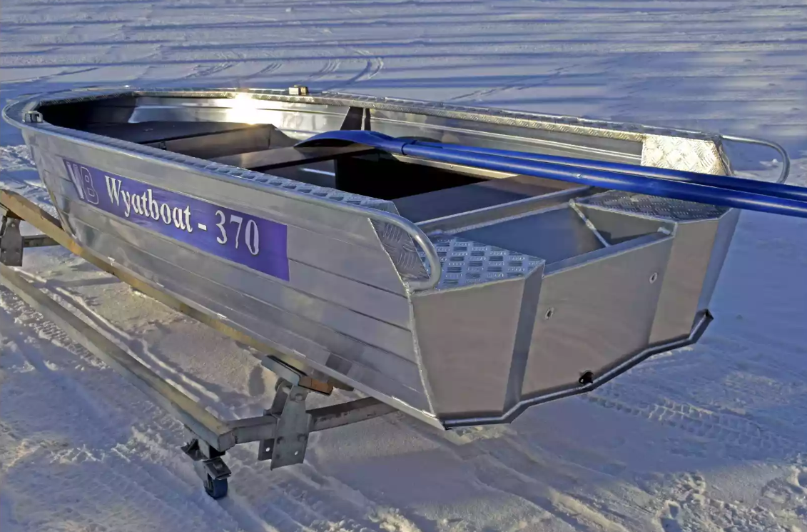 Алюминиевая лодка Wyatboat-370 Р в Димитровграде Алюминиевая лодка Wyatboat-370 Р в Димитровграде