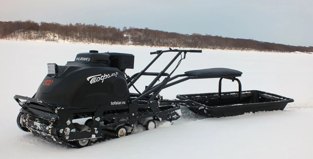 Мотобуксировщик Тофалар 500 с модулем Тягач в Димитровграде Мотобуксировщик Тофалар 500 с модулем Тягач в Димитровграде