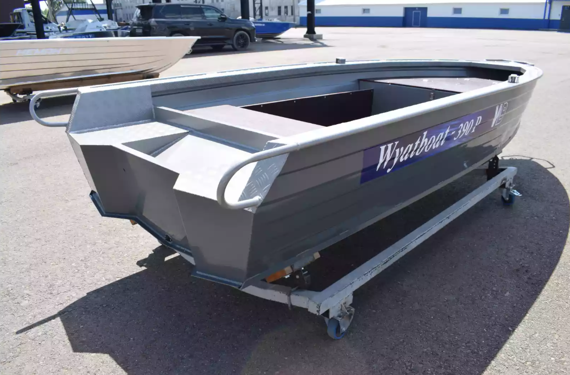 Алюминиевая лодка Wyatboat-390Р Fish в Димитровграде Алюминиевая лодка Wyatboat-390Р Fish в Димитровграде
