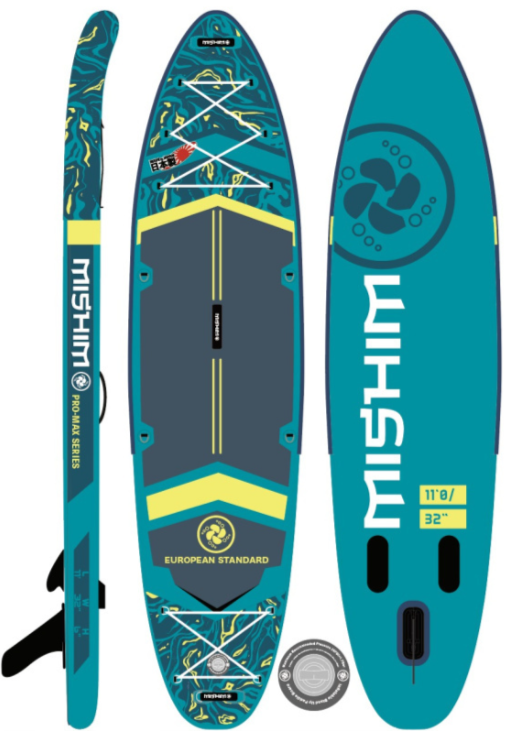 SUP (САП) Доска MISHIMO PRO-MAX Light Teal 11’ (335см) в Димитровграде SUP (САП) Доска MISHIMO PRO-MAX Light Teal 11’ (335см) в Димитровграде