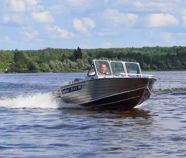Алюминиевый катер Wyatboat-490 DCM Pro в Димитровграде Алюминиевый катер Wyatboat-490 DCM Pro в Димитровграде