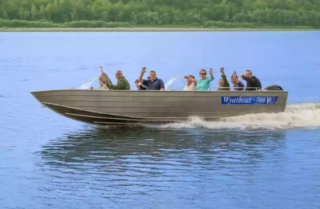 Алюминиевый катер Wyatboat-700 в Димитровграде Алюминиевый катер Wyatboat-700 в Димитровграде