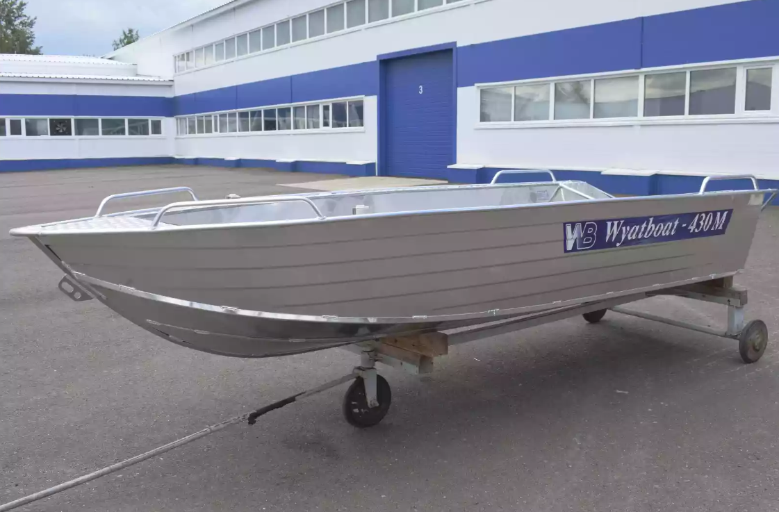Алюминиевая лодка  Wyatboat-430М в Димитровграде Алюминиевая лодка  Wyatboat-430М в Димитровграде