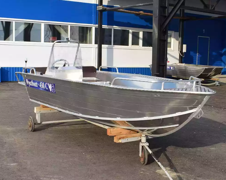 Алюминиевый катер Wyatboat-430 C в Димитровграде Алюминиевый катер Wyatboat-430 C в Димитровграде