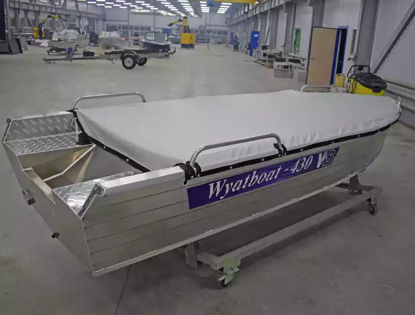 Алюминиевая лодка  Wyatboat-430 Р в Димитровграде Алюминиевая лодка  Wyatboat-430 Р в Димитровграде