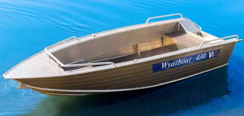 Алюминиевая лодка  Wyatboat-430М в Димитровграде Алюминиевая лодка  Wyatboat-430М в Димитровграде