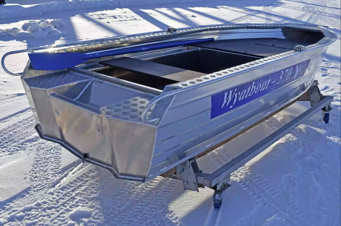 Алюминиевая лодка Wyatboat-370 Р FISH в Димитровграде Алюминиевая лодка Wyatboat-370 Р FISH в Димитровграде