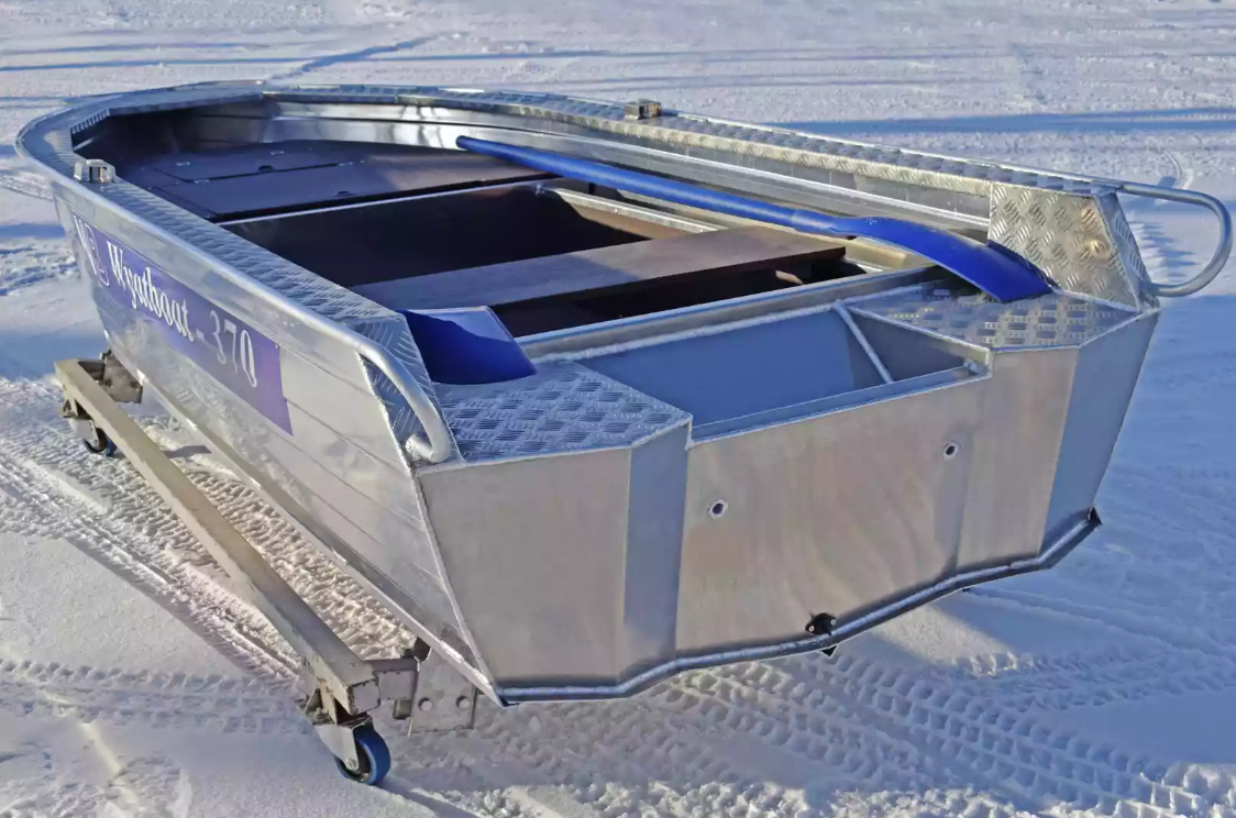 Алюминиевая лодка Wyatboat-370 Р FISH в Димитровграде Алюминиевая лодка Wyatboat-370 Р FISH в Димитровграде