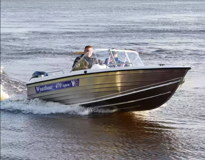 Комбинированный катер Wyatboat-470 Open в Димитровграде Комбинированный катер Wyatboat-470 Open в Димитровграде