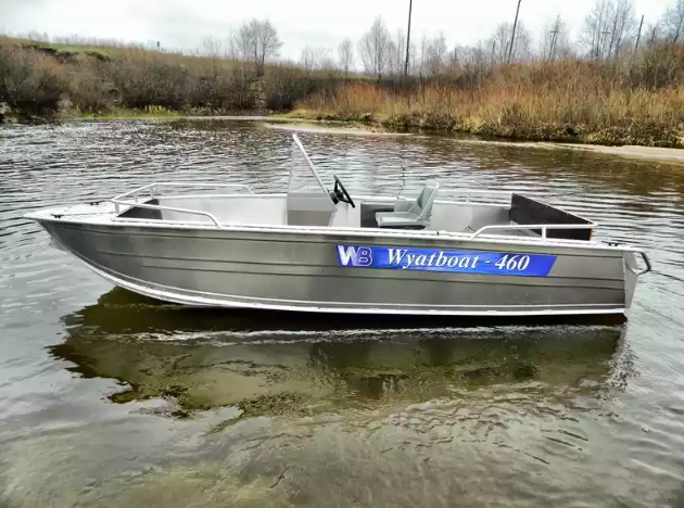 Алюминиевый катер Wyatboat-460 C в Димитровграде Алюминиевый катер Wyatboat-460 C в Димитровграде
