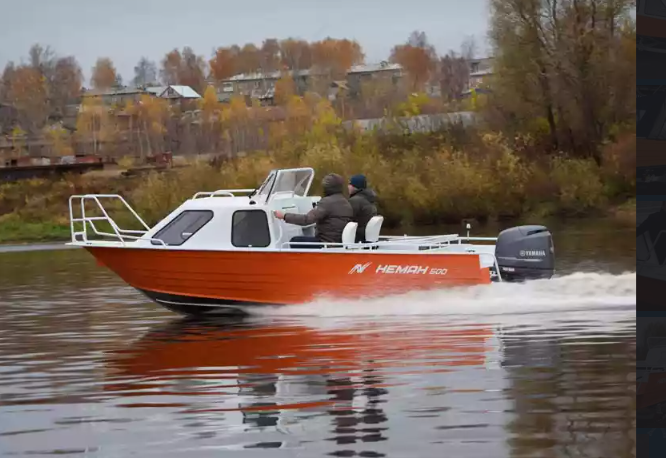 Алюминиевый катер Неман-500 (каютный) в Димитровграде