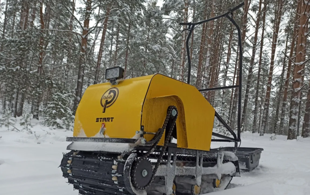 Мотобуксировщик РЫБАК СТАРТ Lifan 15 л.с. (металлический капот) в Димитровграде