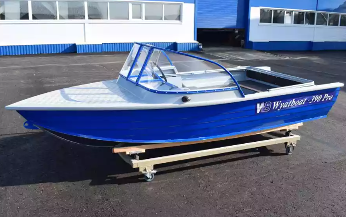 Алюминиевый катер Wyatboat-390 Pro в Димитровграде Алюминиевый катер Wyatboat-390 Pro в Димитровграде