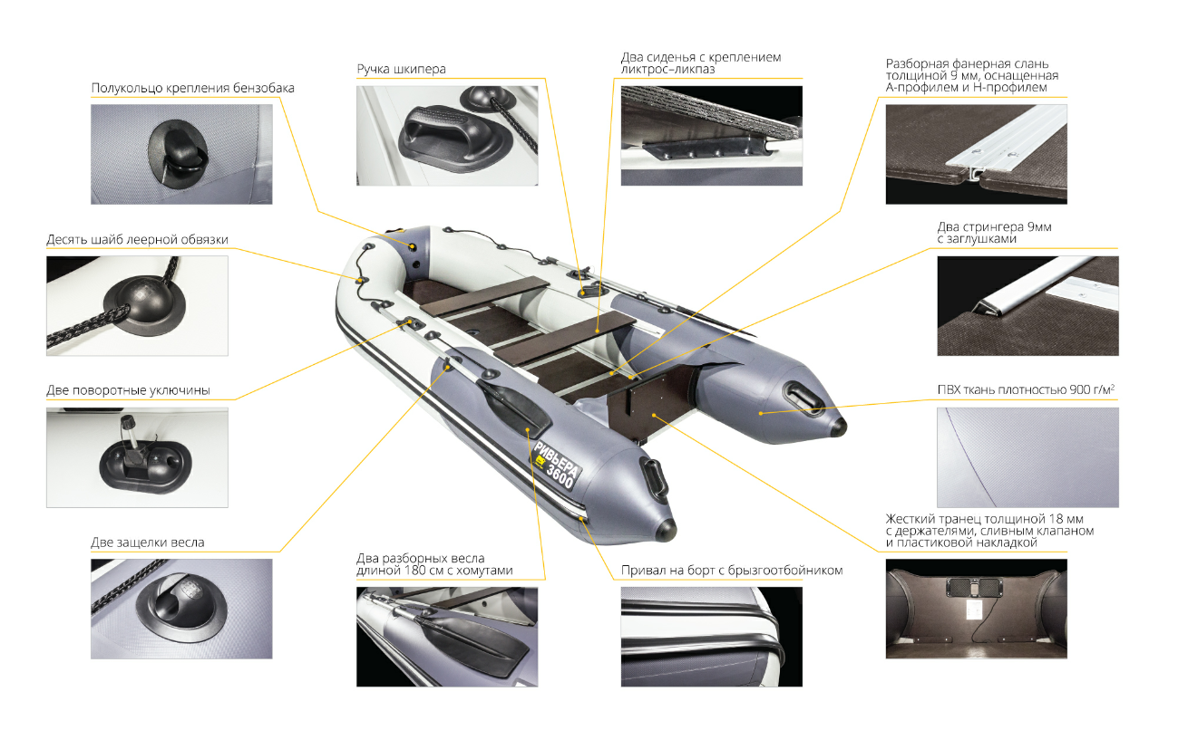 Лодка Ривьера Компакт 3600 СК в Димитровграде Лодка Ривьера Компакт 3600 СК в Димитровграде