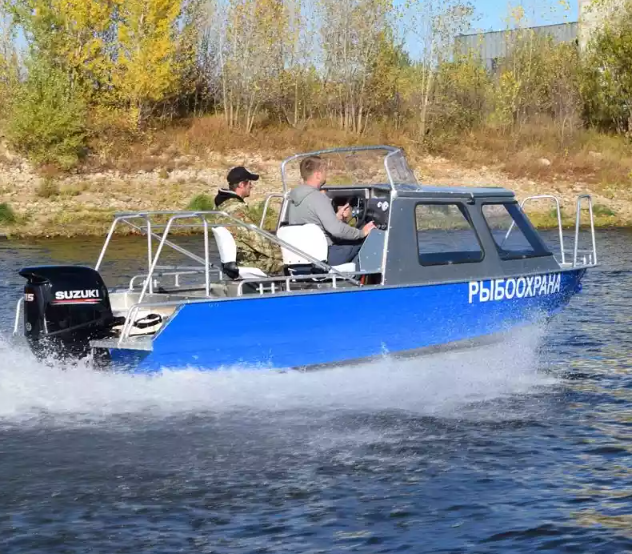 Алюминиевый катер Неман 550 с каютой в Димитровграде Алюминиевый катер Неман 550 с каютой в Димитровграде