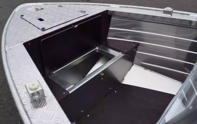 Алюминиевый катер Wyatboat-390 DCM Увеличенный борт в Димитровграде Алюминиевый катер Wyatboat-390 DCM Увеличенный борт в Димитровграде