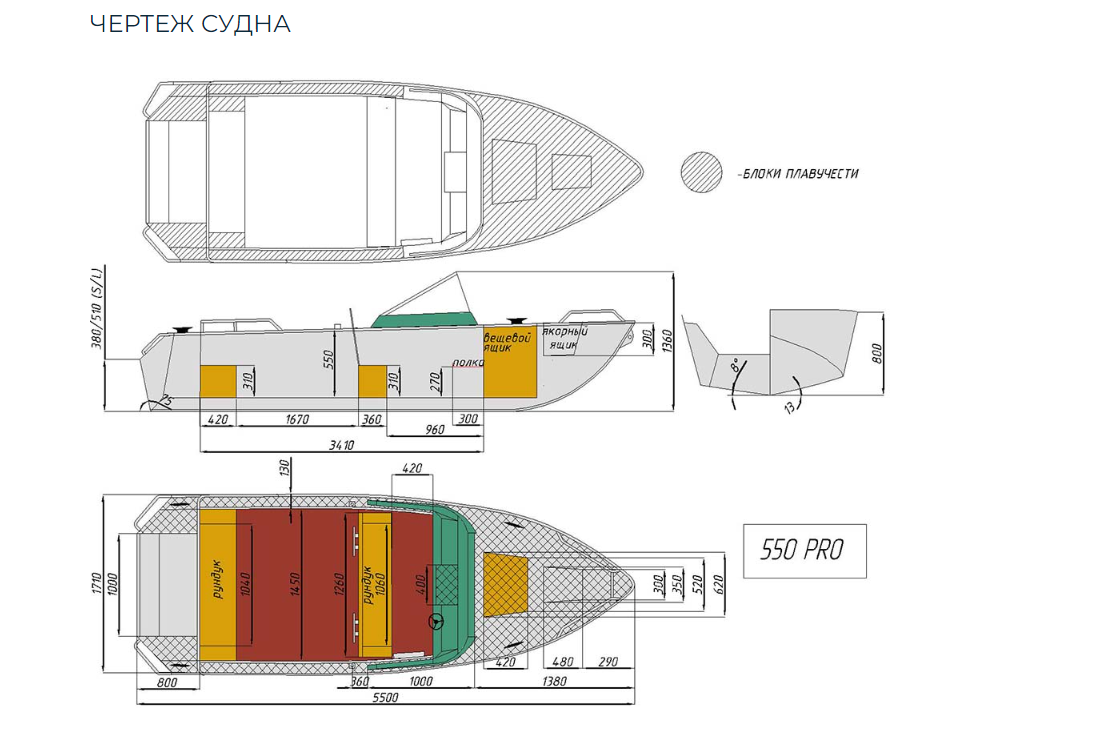 Алюминиевый катер Wyatboat-550 Pro в Димитровграде Алюминиевый катер Wyatboat-550 Pro в Димитровграде