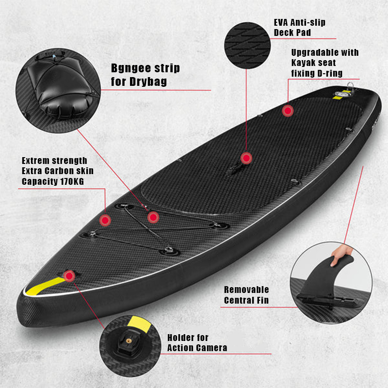 SUP (САП) ДОСКА MISHIMO CARBON DARKSIDE 11’ (335СМ) в Димитровграде SUP (САП) ДОСКА MISHIMO CARBON DARKSIDE 11’ (335СМ) в Димитровграде