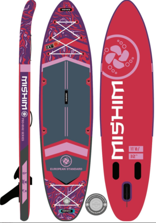SUP (САП) Доска MISHIMO PRO-MAX Viva Magenta 10.6’ (320см) в Димитровграде SUP (САП) Доска MISHIMO PRO-MAX Viva Magenta 10.6’ (320см) в Димитровграде