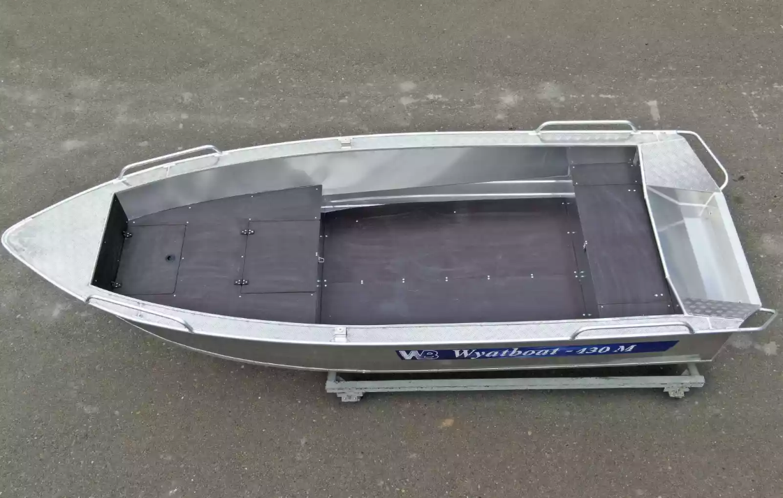 Алюминиевая лодка  Wyatboat-430М FISH в Димитровграде Алюминиевая лодка  Wyatboat-430М FISH в Димитровграде