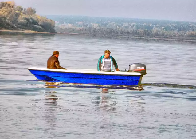 Стеклопластиковая лодка Wyatboat 430 тримаран в Димитровграде Стеклопластиковая лодка Wyatboat 430 тримаран в Димитровграде