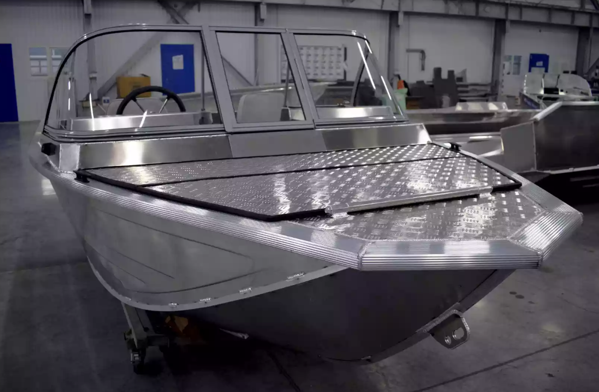 Алюминиевый катер Неман-450 DC NEW без покраски в Димитровграде Алюминиевый катер Неман-450 DC NEW без покраски в Димитровграде