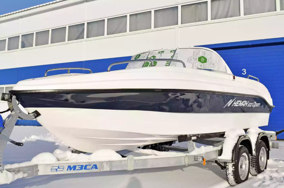Стеклопластиковый катер Neman-500 Open в Димитровграде Стеклопластиковый катер Neman-500 Open в Димитровграде