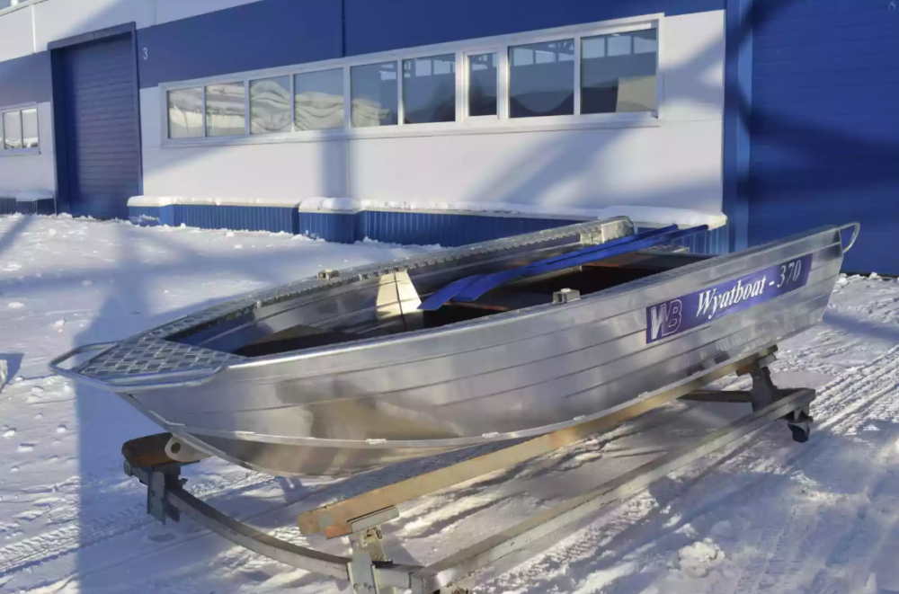 Алюминиевая лодка Wyatboat-370 Р в Димитровграде Алюминиевая лодка Wyatboat-370 Р в Димитровграде
