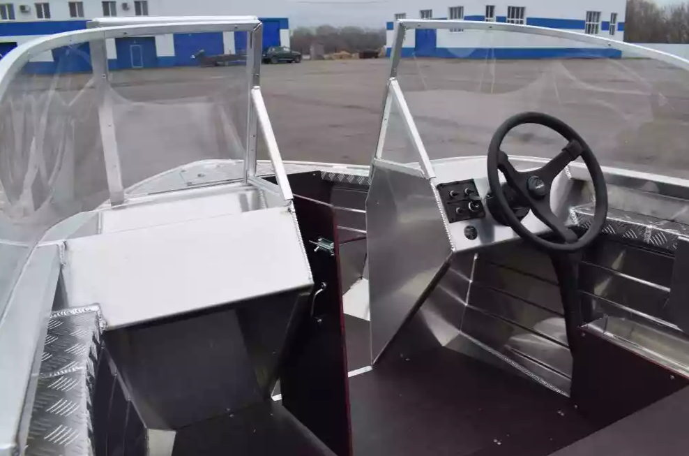 Алюминиевая лодка Wyatboat-390 DCM Увеличенный борт в Димитровграде Алюминиевая лодка Wyatboat-390 DCM Увеличенный борт в Димитровграде