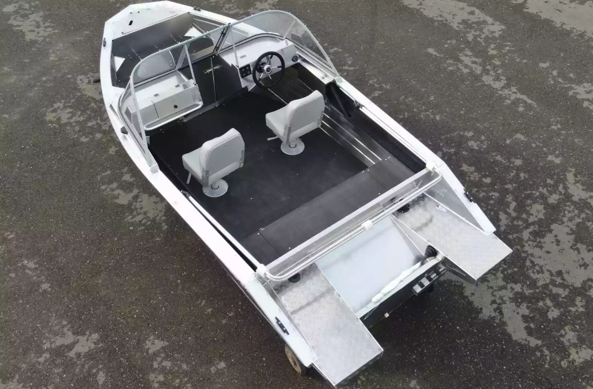 Алюминиевый катер Неман-450 DC NEW без покраски в Димитровграде Алюминиевый катер Неман-450 DC NEW без покраски в Димитровграде