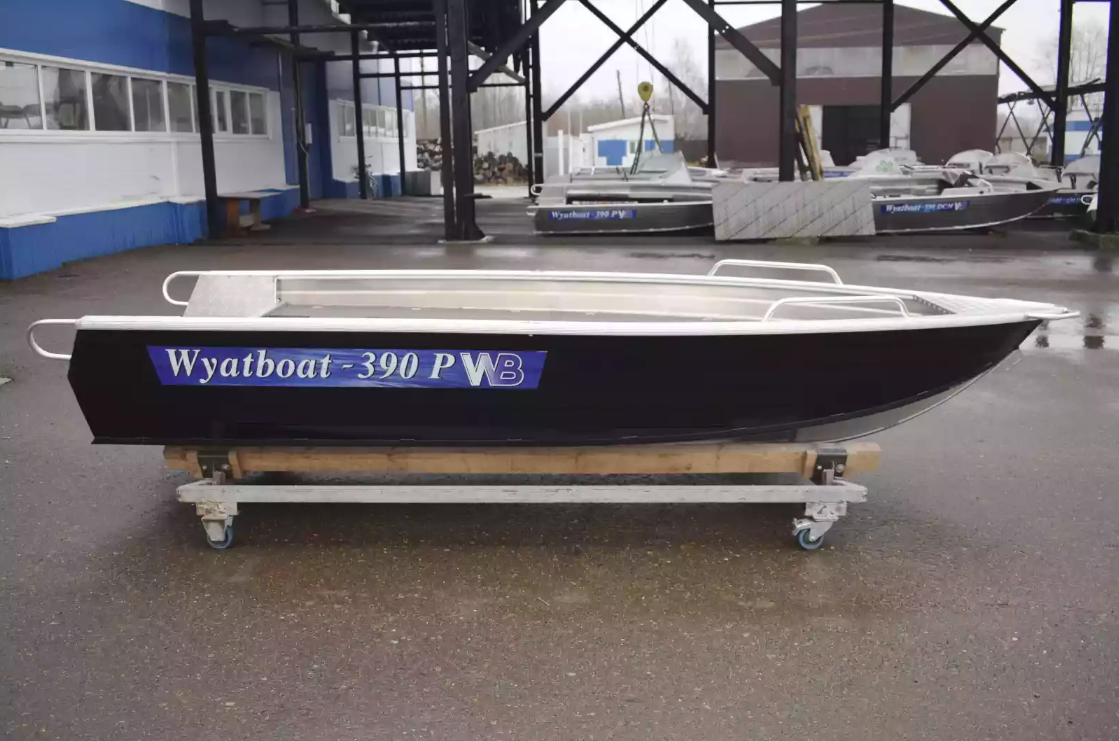 Алюминиевая лодка Wyatboat-390РМ в Димитровграде Алюминиевая лодка Wyatboat-390РМ в Димитровграде