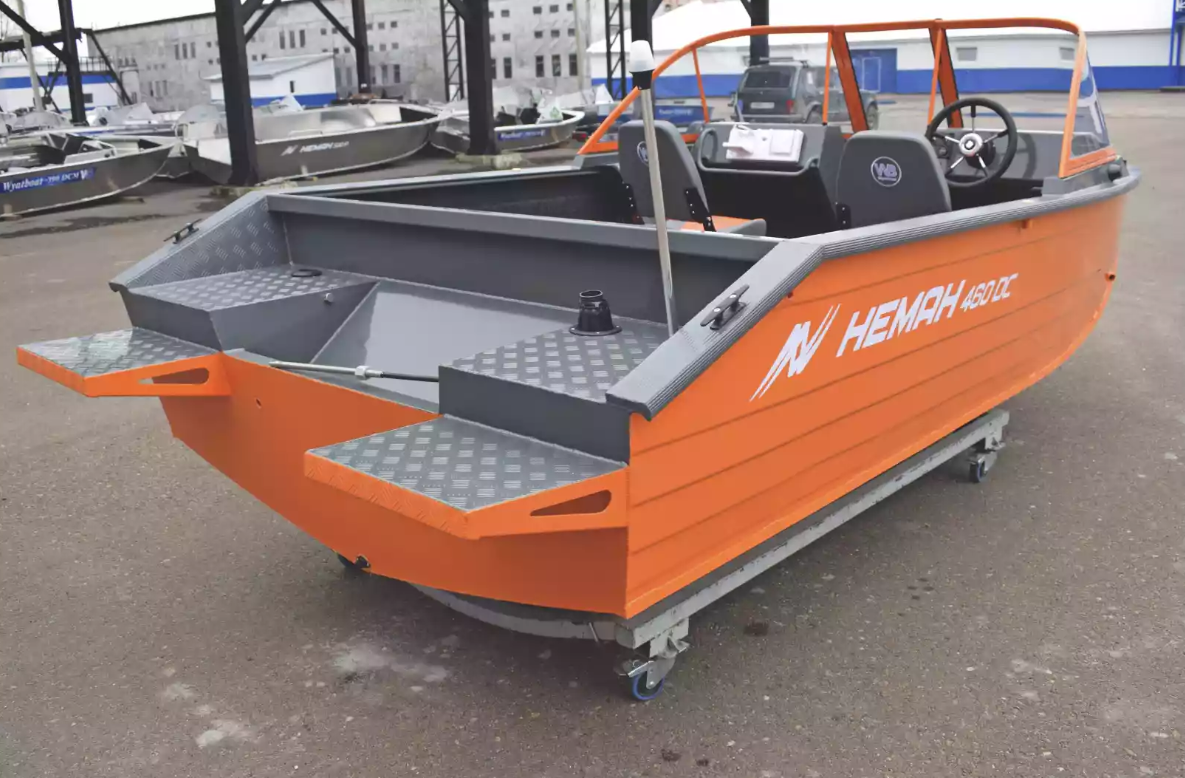 Алюминиевый катер Неман-480 DCM FISH в Димитровграде Алюминиевый катер Неман-480 DCM FISH в Димитровграде