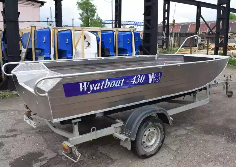 Алюминиевая лодка  Wyatboat-430 Master в Димитровграде Алюминиевая лодка  Wyatboat-430 Master в Димитровграде