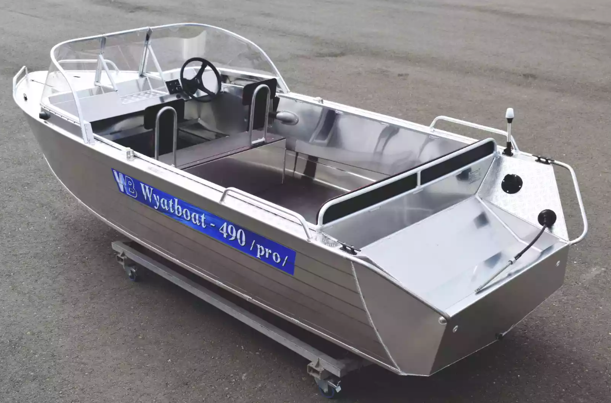 Алюминиевый катер Wyatboat-490 Pro в Димитровграде Алюминиевый катер Wyatboat-490 Pro в Димитровграде