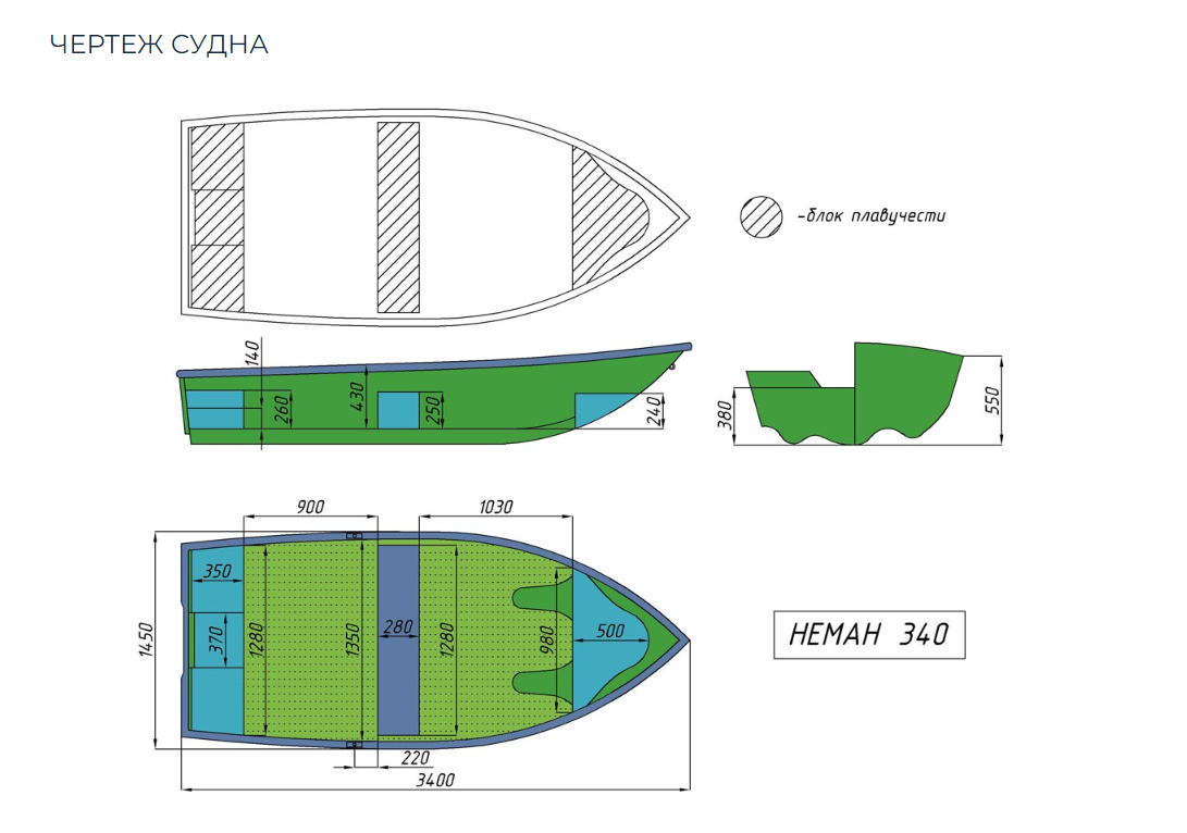 Стеклопластиковая лодка Neman-340 (тримаран) в Димитровграде Стеклопластиковая лодка Neman-340 (тримаран) в Димитровграде