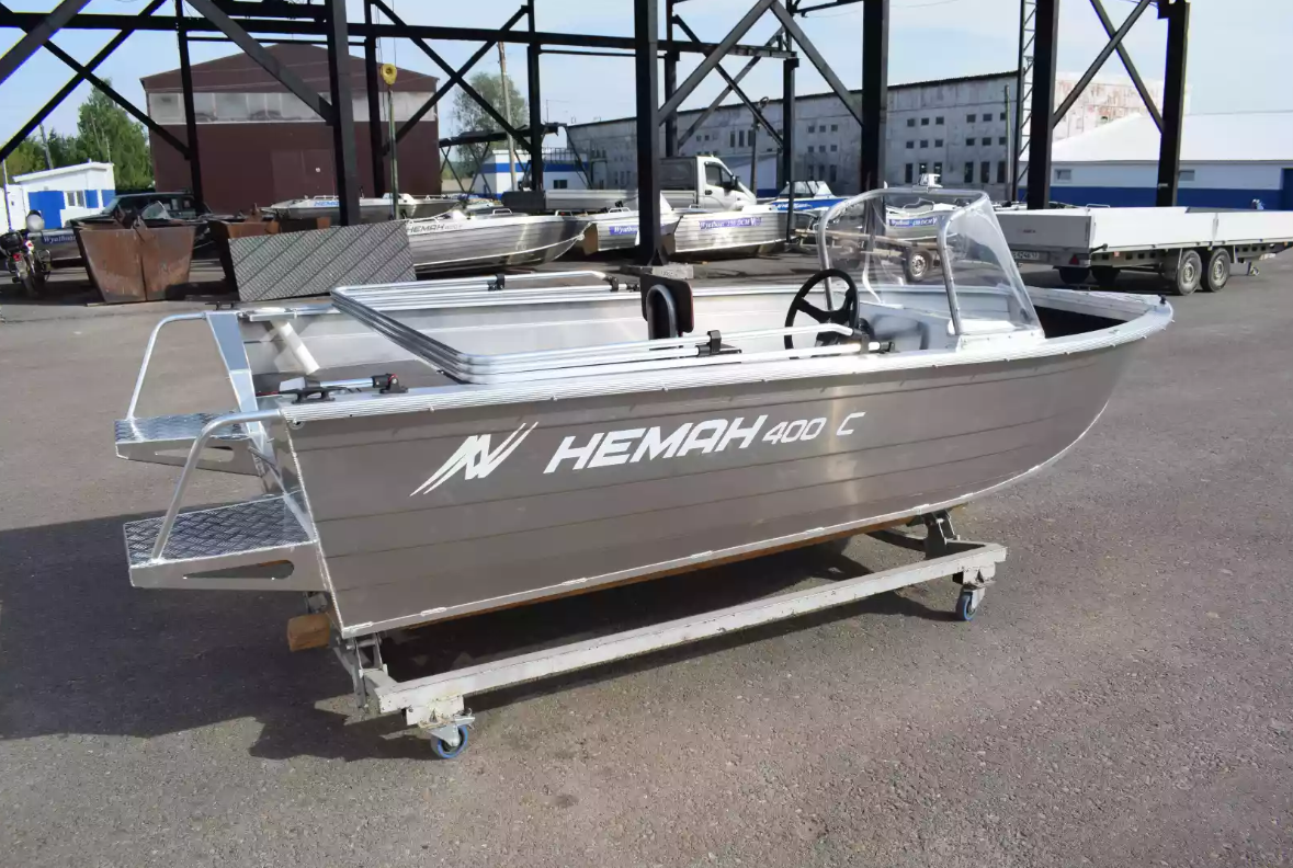 Алюминиевый катер Неман-400 С в Димитровграде Алюминиевый катер Неман-400 С в Димитровграде