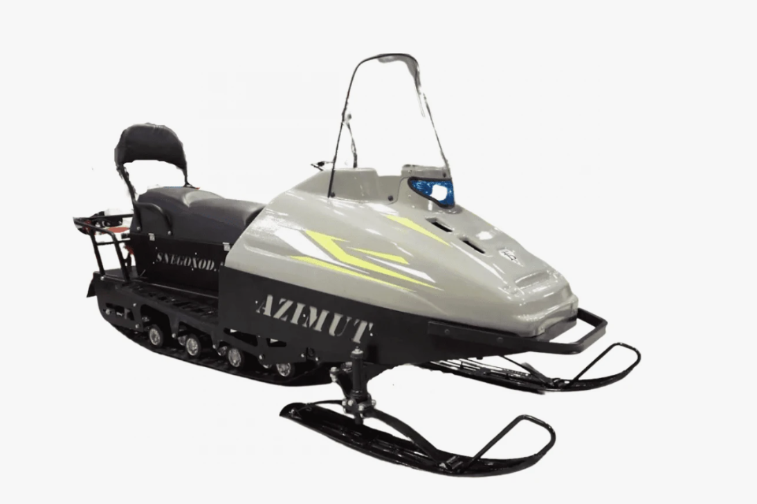 Миниснегоход Бурлак Азимут 20 л.с. , эл.запуск, реверс, тормоз гидравл, капот серый в Димитровграде